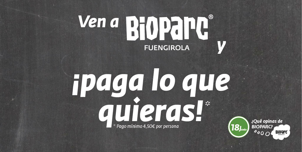 El 18 de junio ven y paga según cuanto te hayamos gustado